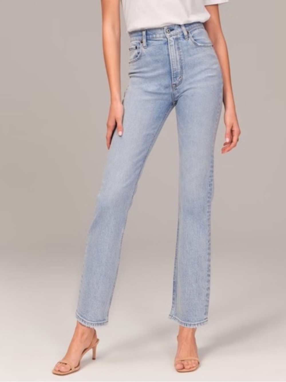 Size 18 Abercrombie & Fitch Light Wash Jeans